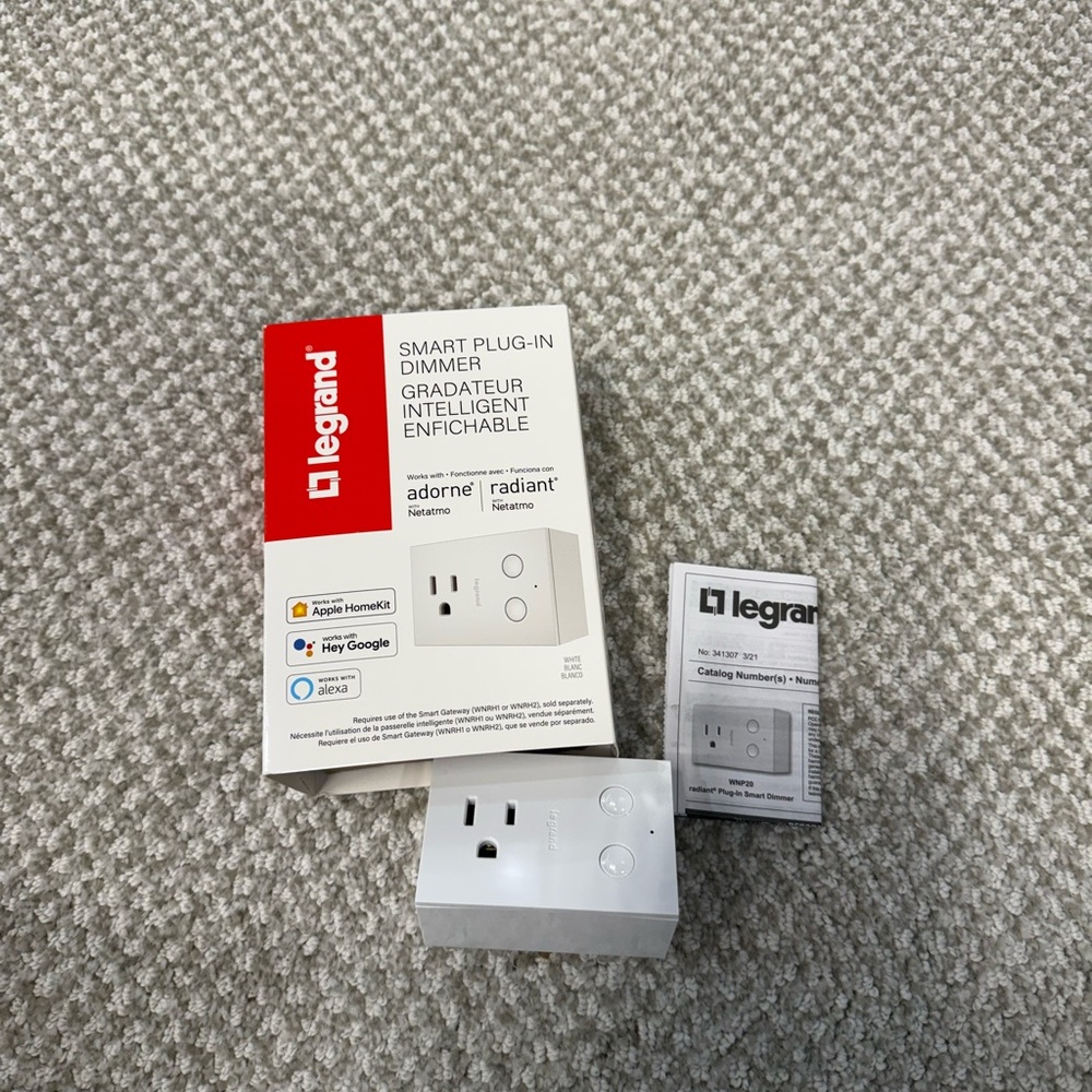 Legrand Smart Plug-In Dimmer with Netatmo